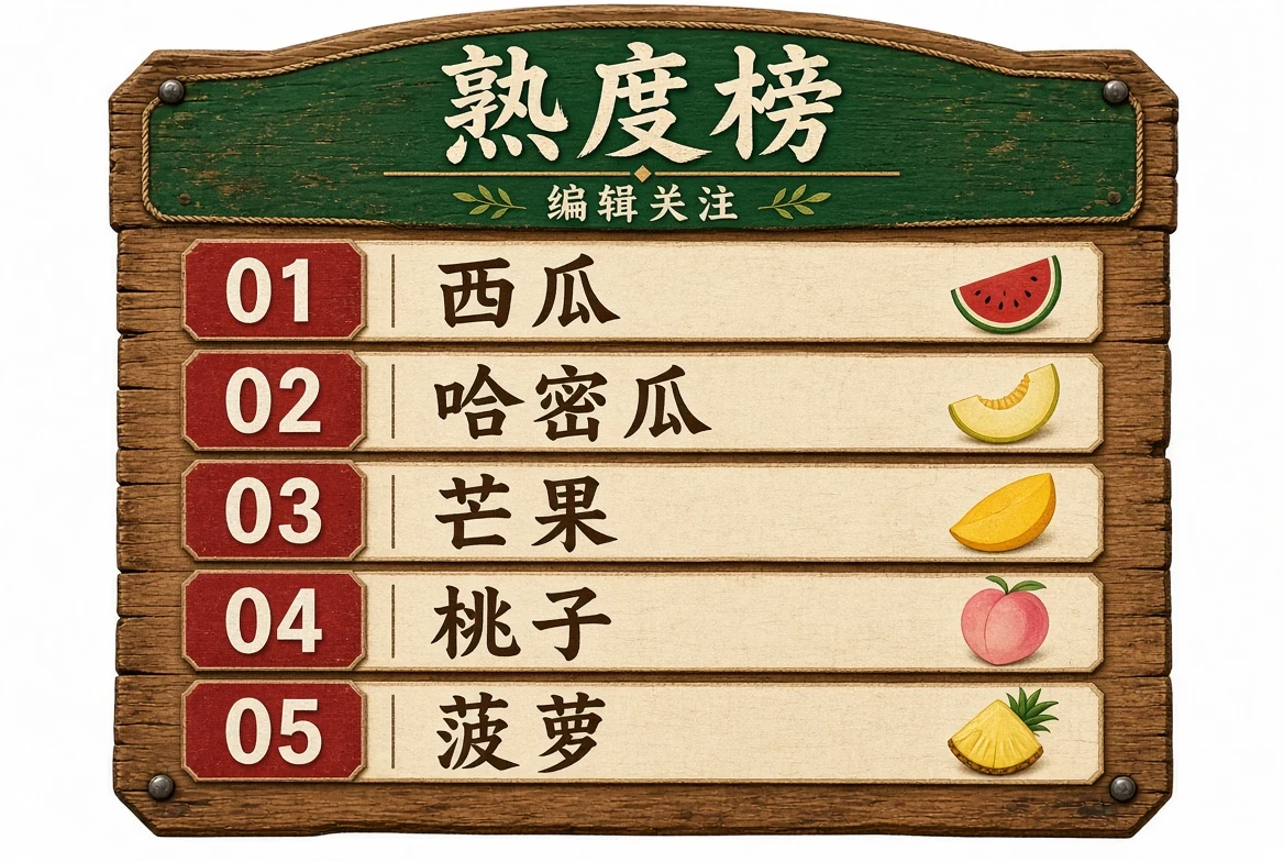 熟度榜